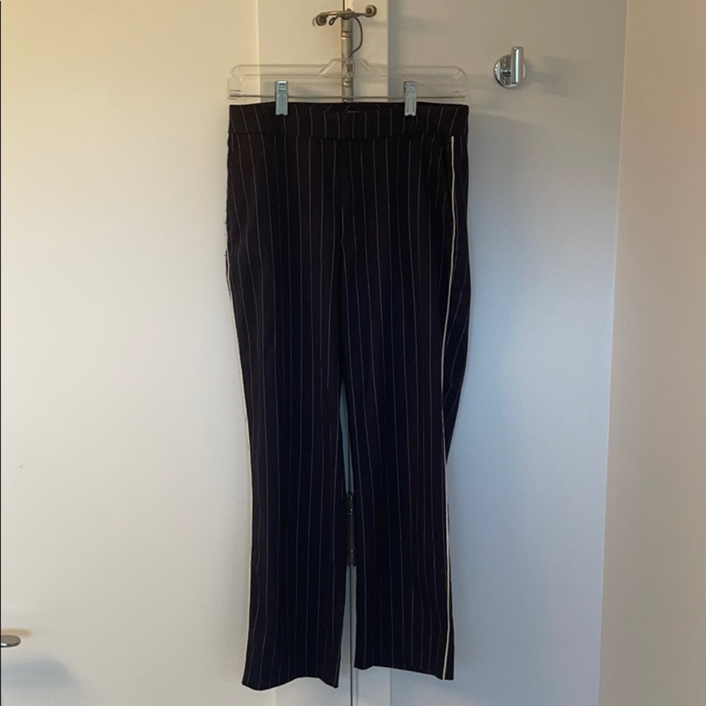 Abercrombie and Fitch pinstriped trousers